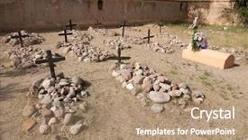  Presentation with national - PPT theme consisting of tumac-cori-national-historical-park background and a coral colored foreground