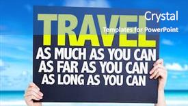  Presentation with long term care elderly - PPT theme enhanced with philosophy free - travel as much far long background and a teal colored foreground