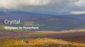  Presentation with beautiful landscapes - Presentation consisting of tundra-landscapes-above-arctic-circle background and a  colored foreground