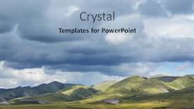  Presentation with tundra - Presentation enhanced with tundra-landscapes-above-arctic-circle background and a light blue colored foreground