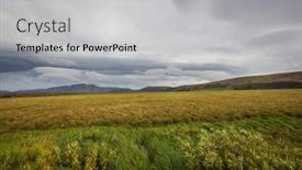  Presentation with tundra - PPT theme enhanced with tundra-landscapes-above-arctic-circle background and a light gray colored foreground