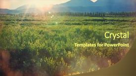  Presentation with tundra - PPT layouts enhanced with tundra landscapes above arctic circle background and a tawny brown colored foreground