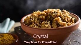  Presentation with couscous - Amazing theme having libya - closeup of an earthenware casserole backdrop and a wine colored foreground