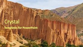  Presentation with japan beautiful landscape mountain fuji - Slide deck consisting of tupiza bolivia unusual rock formation background and a tawny brown colored foreground
