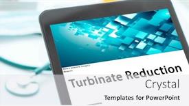  Presentation with medical procedure - Theme having turbinate-reduction-medical-procedures background and a white colored foreground