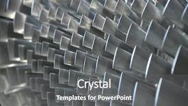  Presentation with turbine - Theme with turbine blade texture background background and a gray colored foreground