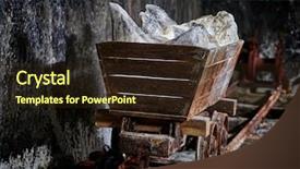  Presentation with illuminated - Cool new PPT layouts with turda salt mine romania backdrop and a wine colored foreground
