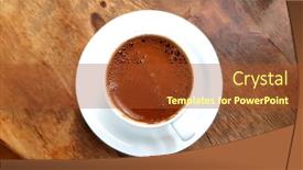  Presentation with turkish - Audience pleasing slide deck consisting of turkish-coffee-break-time backdrop and a red colored foreground