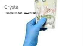  Presentation with leave - Theme consisting of turkish-lira-daily-for-unpaid background and a white colored foreground