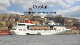  Presentation with istanbul bosphorus bridge turkey - Beautiful PPT layouts featuring turkiye - elegant cruise ship istanbul turkey backdrop and a  colored foreground