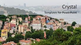  Presentation with istanbul - Amazing slides having turkiye - istanbul cityscape backdrop and a  colored foreground