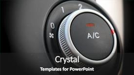  Presentation with conditioner - Amazing PPT layouts having turn on the air condition backdrop and a  colored foreground