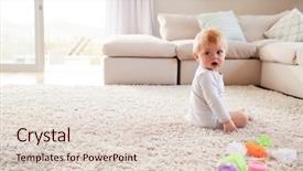  Presentation with turn around time - Beautiful PPT layouts featuring turn time - white toddler boy sitting backdrop and a lemonade colored foreground