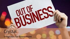  Presentation with guys night out - Colorful slide deck enhanced with turnaround - business placard with night backdrop and a coral colored foreground