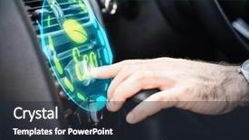  Presentation with population ecology - PPT layouts with turning gears computer - ecology logo against man pressing background and a  colored foreground