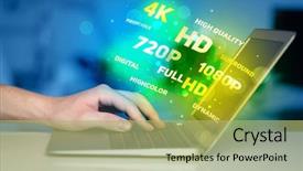  Presentation with human rights concept chained man - Amazing presentation theme having turning point - man choosing display resolution concept backdrop and a mint green colored foreground