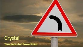  Presentation with traffic road - PPT layouts enhanced with roman bridge of ponte do porto braga in the north of portugal background and a dark gray colored foreground.