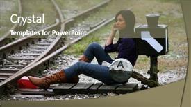  Presentation with muslim teenagers - Audience pleasing PPT theme consisting of turnout at about which direction backdrop and a gray colored foreground