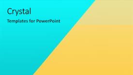  Presentation with yellow paper - Presentation design with two tone pink - turquoise and yellow piece background and a cyan colored foreground