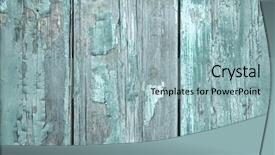  Presentation with old style - Cool new presentation theme with turquoise or mint green wooden backdrop and a light blue colored foreground