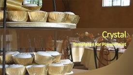  Presentation with stag party - Beautiful PPT layouts featuring tuscan wedding - stack of cupcakes in romantically backdrop and a tawny brown colored foreground