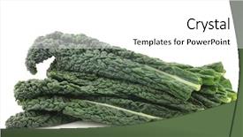  Presentation with tuscany - Presentation theme consisting of tuscany cavolo laciniato nero background and a white colored foreground