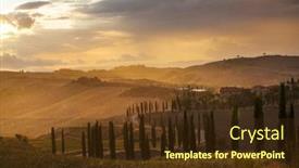  Presentation with rolling hills - 