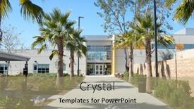  Presentation with animal shelter - PPT theme with tustin-california-february-24-2019 background and a coral colored foreground