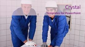  Presentation with diy - Audience pleasing PPT layouts consisting of tuta - two men diy backdrop and a lemonade colored foreground