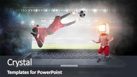  Presentation with children anime - Amazing presentation theme having tv characters - tv addicted children mixed media backdrop and a  colored foreground