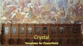  Presentation with jesus - Slides with sainthood - twelve-year-old jesus in the temple background and a tawny brown colored foreground