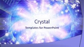  Presentation with futuristic deep web abstract - Cool new PPT theme with twinkling stars - abstract christmas background backdrop and a sky blue colored foreground