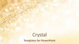  Presentation with twinkling stars - PPT layouts having twinkling stars - gold festive christmas background abstract background and a cream colored foreground