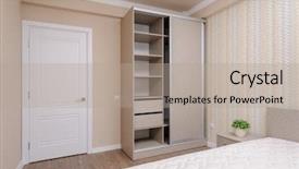  Presentation with brand - Theme having twins - brand new almost empty brown background and a mint green colored foreground