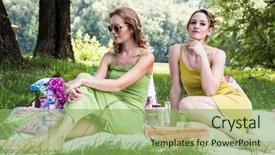  Presentation with underage drinking two teenagers having - Colorful slide deck enhanced with two beautiful young model having backdrop and a  colored foreground