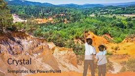  Presentation with medical evaluation of 5 years old boy - Theme having two boys of seven background and a  colored foreground