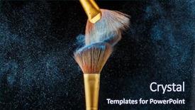  Presentation with feather - Slide set featuring two brushes for shadows with feather shadow on black background background and a wine colored foreground