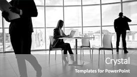  Presentation with secretary - Slides with pages book macro photo of abstract background background and a coral colored foreground