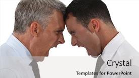  Presentation with underage drinking two teenagers having - PPT layouts with two businessmen having an argument background and a light gray colored foreground