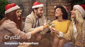  Presentation with strait - Audience pleasing PPT layouts consisting of two-couples-strait-and-lesbian backdrop and a tawny brown colored foreground