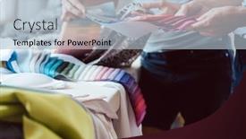  Presentation with sample - Presentation design consisting of two-designers-riding-their-hands background and a light blue colored foreground