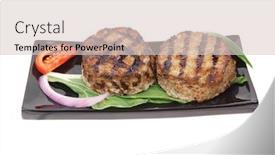  Presentation with meat beef - Slides enhanced with two-extra-thick-hot-beef background and a lemonade colored foreground