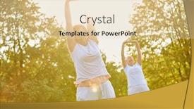  Presentation with relaxation - Amazing PPT layouts having two-female-seniors backdrop and a lemonade colored foreground
