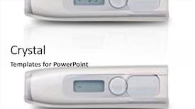  Presentation with fetus - Beautiful slide deck featuring two fetus - positive and negative digital pregnancy backdrop and a white colored foreground