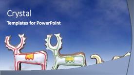  Presentation with gingerbread - Colorful slide deck enhanced with cigarillo - glass of wine or cognac backdrop and a wine colored foreground