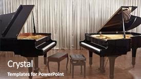  Presentation with stage - PPT layouts enhanced with yale - cute siberian husky puppy lying background and a light gray colored foreground