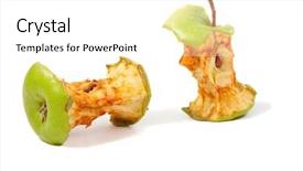  Presentation with green and white - Colorful PPT layouts enhanced with two green apple bit isolated backdrop and a white colored foreground