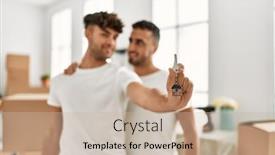  Presentation with house key - 