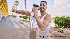  Presentation with sporty - 