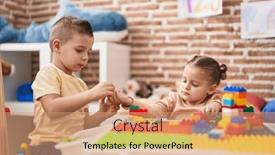  Presentation with kids playing - 